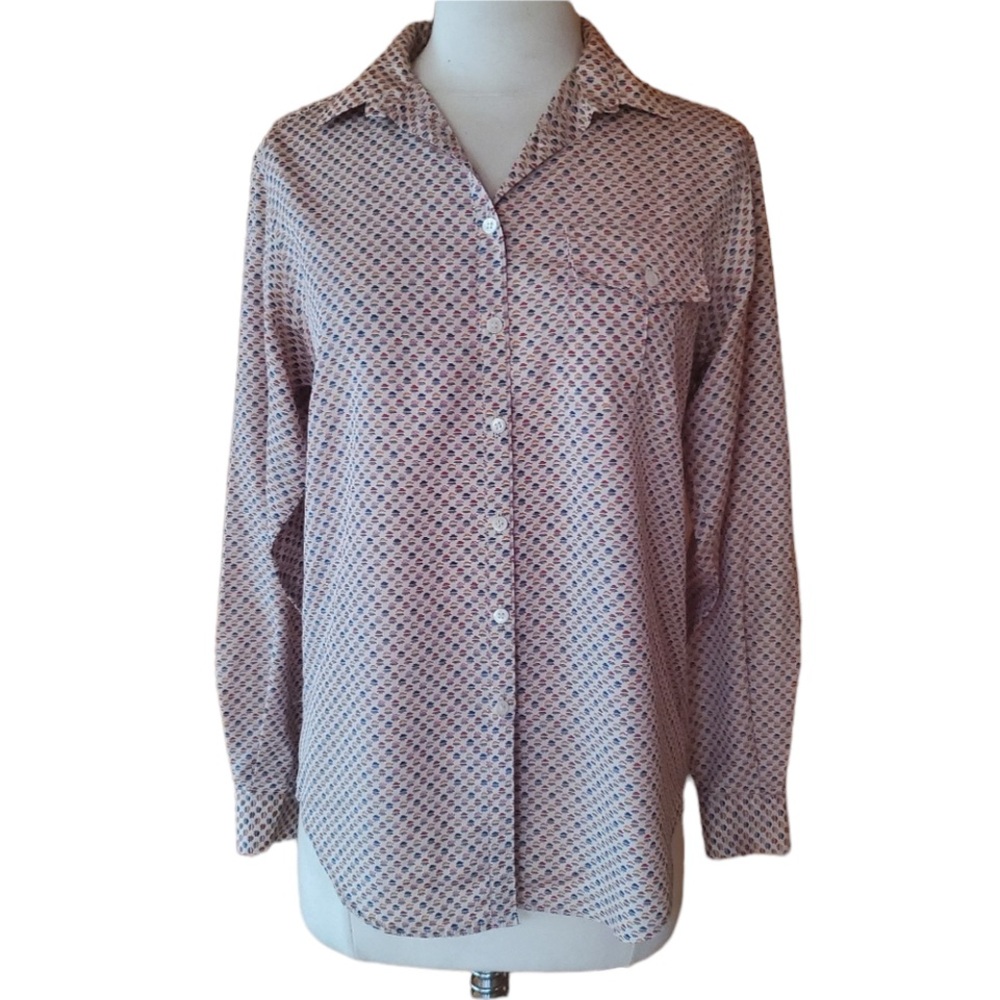 Vintage Liz Claiborne Multi-Color Blouse